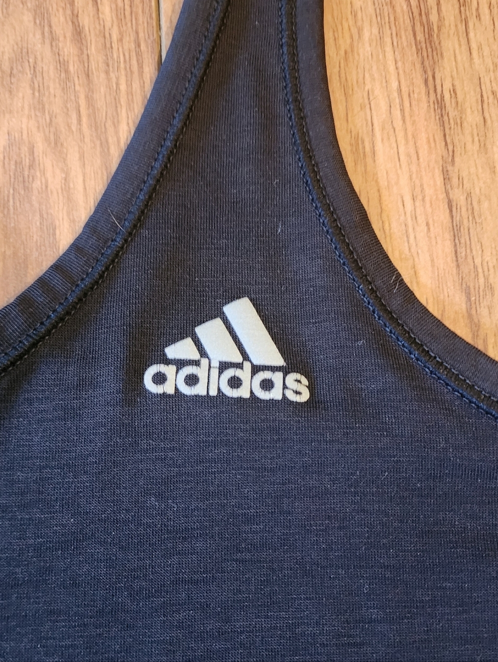 Adidas Black Racerback Performance Tank - Picture 4 of 4